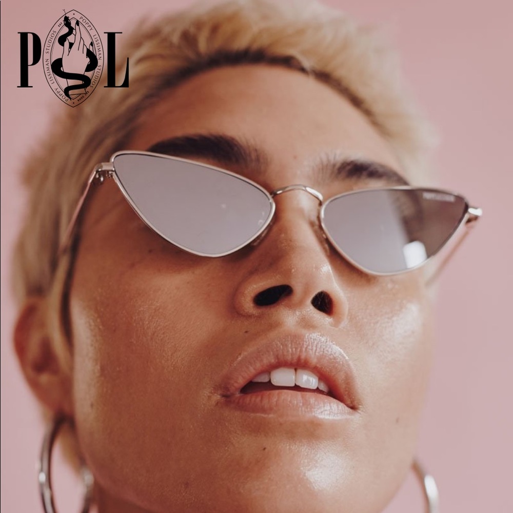 Poppy Lissiman Chi Chi Mirrored Sunglasses